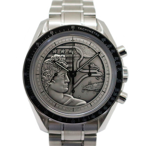 【天白】オメガ スピードマスター アポロ17号 40周年 311.30.42.30.99.002 手巻 腕時計