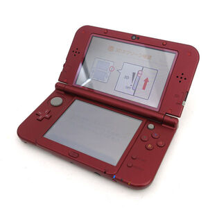 ★ 任天堂 New Nintendo 3DS LL 本体 ニューニンテンドー3DSLL メタリックレッド RED-001(0220510536)