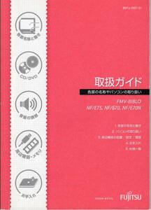 FUJITSU FMV-BIBLO PCに付属していた説明書