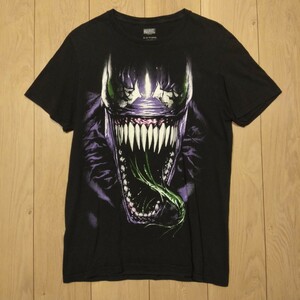 USA古着卸 Mサイズ MARVEL マーベル スパイダーマン ヴェノム プリント Tシャツ 