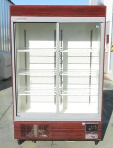 【保証付】2012年製 ホシザキ 業務用リーチイン冷蔵ショーケース RSC-120CT-1B 幅1200x奥450x高1880 100V MT2311271008