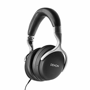 デノン Denon AH-GC25NC フリーエッジ・ドライバー搭載 ノイズキャンセリング・ヘッドホン ブラック AH-GC25NCBKEM