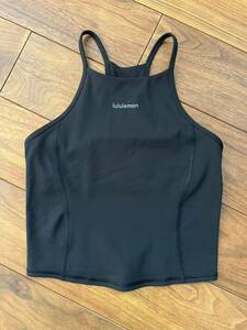 美品○lululemon ルルレモン○ノースリーブ　タンクトップ　トップス　ジム　トレーニング　ヨガ　ピラティス　フィットネス　レディース