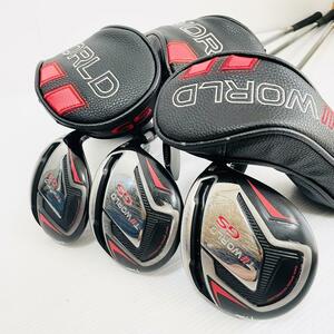 HONMA ツアーワールド TW WORLD ウッド 3本セット ホンマ 本間 ツアーワールド TW GS TOUR WORLD UT ユーティリティー ヘッドカバー