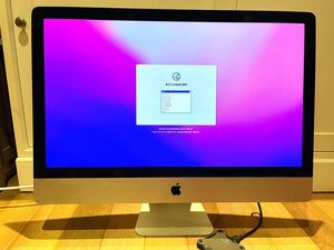 【1円スタート】iMac 27インチ Late 2015 メモリ16GB 500GB外付けSSD 1TBHDD