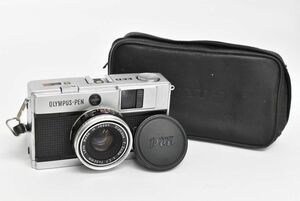 (969S 1115M1) 1円～ OLYMPUS-PEN EED オリンパス F.Zuiko 1:1.7 f=32mm コンパクトフィルムカメラ ケース付 【ジャンク品】