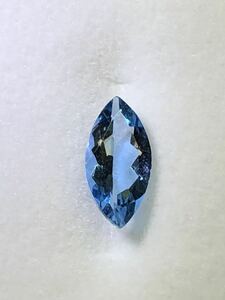 【アイクリーン】特濃彩度高い サンタマリア アクアマリン 0.45ct