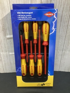 007◇未使用品・即決価格◇KNIPEX ドライバー6本セット 002012V01