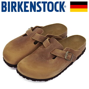 BIRKENSTOCK (ビルケンシュトック) 1028310 BOSTON ボストン オイルドレザーサンダル COGNAC ナロー幅 BI374 39-約25.0cm