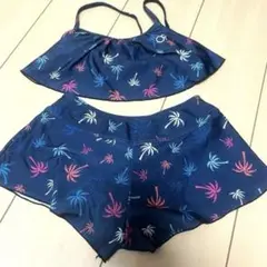 美品 女児　水着　海 川 プール オーシャンパシフィック　130cm