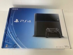 PS34 24-014 ジャンク扱い ソニー sony プレイステーション4 PS4 プレステ4 本体 CUH-1100A ジェット ブラック 500GB ゲーム 動作未確認