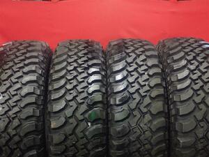 中古タイヤ 255/75R17 111/108Q 4本セット BFグッドリッチ マッドテレーン T/A KM BFGoodrich MUDTERRAIN T/A KM 9.5分山 ジープ ラングラ