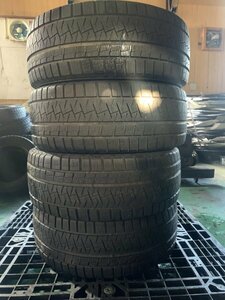 19年製 冬タイヤ PIRELLI ICE ASiMMETRiCO 245R18 92Q 中古タイヤ 4本セット スタッドレス　118