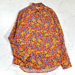 【極美品】MARNI マルニ　フラワー柄　花柄　総柄長袖シャツ　フローラル