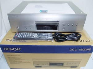 DENON　DCD-1600NE　SACD/CDプレイヤー　未使用リモコン付　デノン