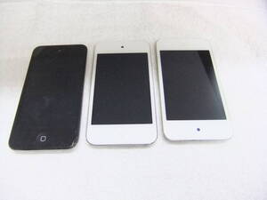 iPod touch A1367 8GB 3台 まとめ ジャンク わけあり 動作未確認 T90B