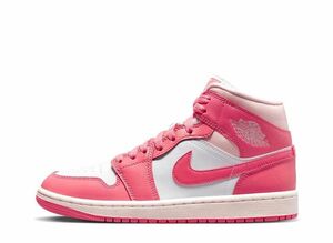 Nike WMNS Air Jordan 1 Mid "Strawberries and Cream" 24.5cm BQ6472-186