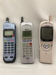 キングラム[63] PHS KYODERA KP-03 モックアップ DP-144 モック J-phone 携帯電話 おまとめ ジャンク 中古 送料無料