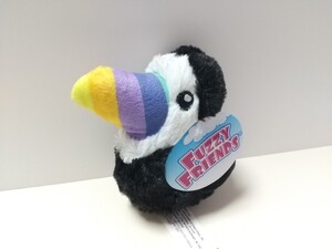 Fuzzy Friends Parrot Bird ぬいぐるみ タグ付き オウム マスコット 鳥 