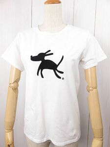 HAYAMASUNDAY　ハヤマサンデー　半袖プリントTシャツ　デカフリント　白　S