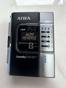 　AIWA　HS-P10　アイワ　カセットボーイ 再生　ポータブルカセットプレイヤー　ウォークマン　