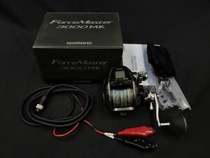 0701-103TYH6494 電動リール / SHIMANO シマノ / Force Master 3000MK フォースマスター / 説明書 箱有り / 釣り道具