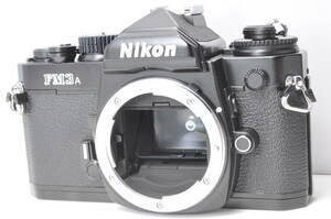〓外観綺麗な人気カメラ〓ニコン Nikon FM3A ブラック　