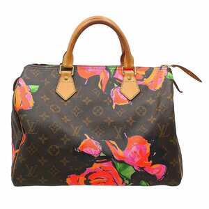 ★A2275 美品 ルイヴィトン モノグラム ローズ スピーディ 30 ハンドバッグ M48610 LOUIS VUITTON レディース★