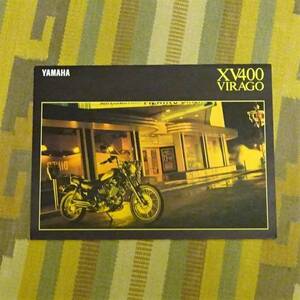 ★１９９２年　■ヤマハ　XV４００ VIRAGO　カタログ　◆美品です　◇全国送料一律：198円