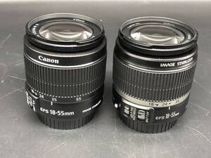 ◆◇250111-4　Canon　EFS　18-55ｍｍ　ズームレンズ2個セット◇◆