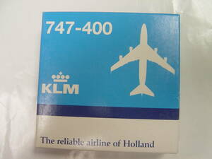 ◆シャバク KLMオランダ航空 ボーイング 747-400 1/600 未使用品◆