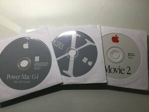 Power Mac G4 用ソフトインストールCD @3枚組@ Mac OS version 10.1