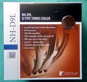 noctua NH-D9L LGA 1700 1200 AM4 AM5 最近の全CPU対応 Cooler 低背 3U 対応 サイドフロー 未使用新品 送料込み