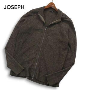 21AW★ JOSEPH HOMME ジョセフ オム 秋冬 ハイネック ライトアムンゼン ジップアップ ブルゾン ジャケット Sz.50　メンズ　I4T03065_9#N