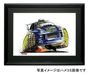 イラスト GDインプレッサ（WRC・前）