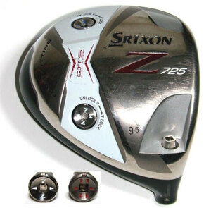 中古★SRIXON★2012y★小振りなヘッド! Z725 1W 9.5° 425cc ヘッドのみ スリーブ付