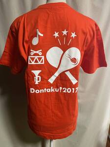 管M2410★未使用★Canal City Hakata★キャナルシティ博多★Team Dontaku★どんたく★2017★Tシャツ★L★クリックポスト発送