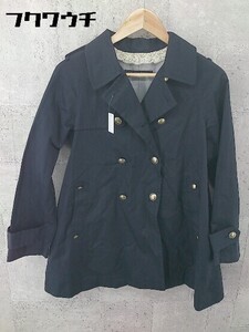 ◇ green label relaxing UNITED ARROWS ダブル コート サイズ36 ネイビー レディース