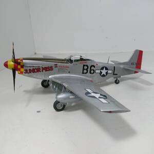 送料込み tyb03)ハセガワ_1/48_Jt14等使用_P-51D-20-NA_マスタング_"The Yoxford Boys"_G.A.Zarnke少尉乗機_塗装済み完成品