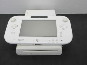 静◆②任天堂/wiiU/Wii U 本体とパッドのみ/WUP-010/通電のみ確認/ジャンク扱い◆K-460