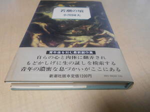 若潮の頃　著者：小川国夫　初版・帯付　新潮社版