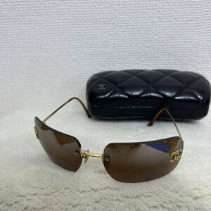 【Used】シャネル/CHANEL サングラス　ココマーク　ブラウン系　62□17-120