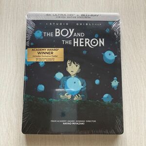 新品【君たちはどう生きるか】4K UHD + Blu-ray 劇場版　コンボパック！限定スチールブック仕様　 北米版