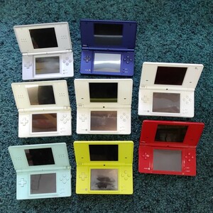 ★ NINTENDO　DSLite 3台　DSi 5台　合計8台セット　ジャンク出品（電源OK）　１円スタート　ニンテンドー　DSライト　DSアイ　まとめ売り