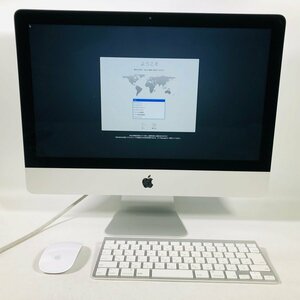 動作確認済み iMac 21.5インチ (Mid 2014) Core i5 1.4GHz/8GB/500GB MF883J/A