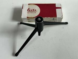 ⑤957◆Leica ライカ◆小型三脚 Leitz WETZLAR 14100 元箱付き ビンテージ アクセサリー