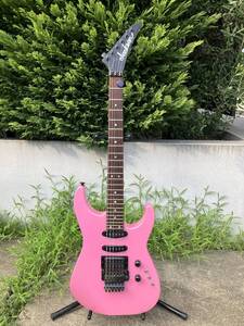 Jackson soloist student pink 1985 san dimas