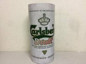 Carlsberg Draft　カールスバーグ　ゴミ箱　高さ約42.7cm　デンマーク　ビール　企業　傘立て　　　　L1.1