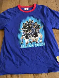 値下げ。キリンカップ2007リバーシブルTシャツAll for 2010☆L