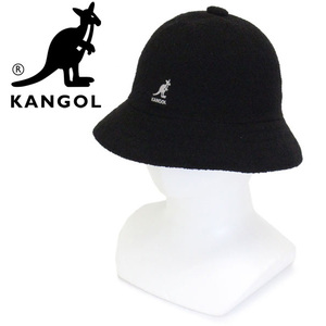 KANGOL (カンゴール) 195-169015 Bermuda Casual バミューダ カジュアル ハット 01BLACK KGL011 M